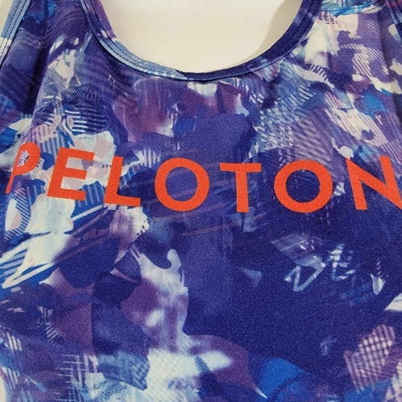 Peloton Blue Sports Bra - Picture 3 of 8